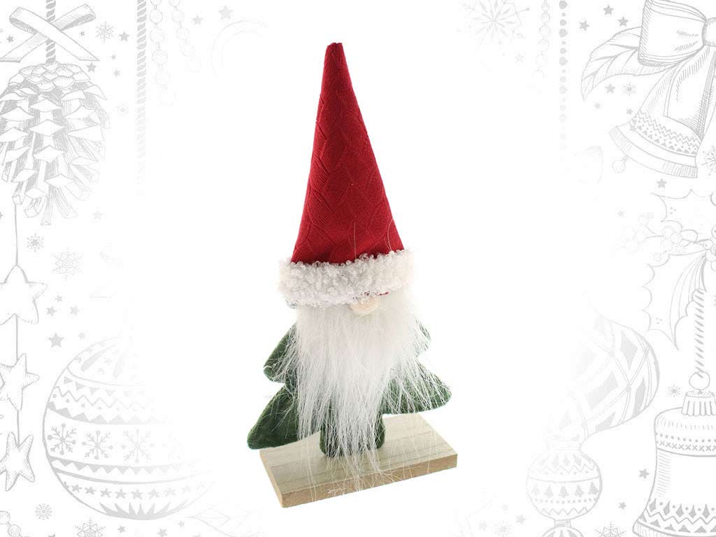 ALBERO BABBO NATALE ROSSO/VERDE cod. 9318929