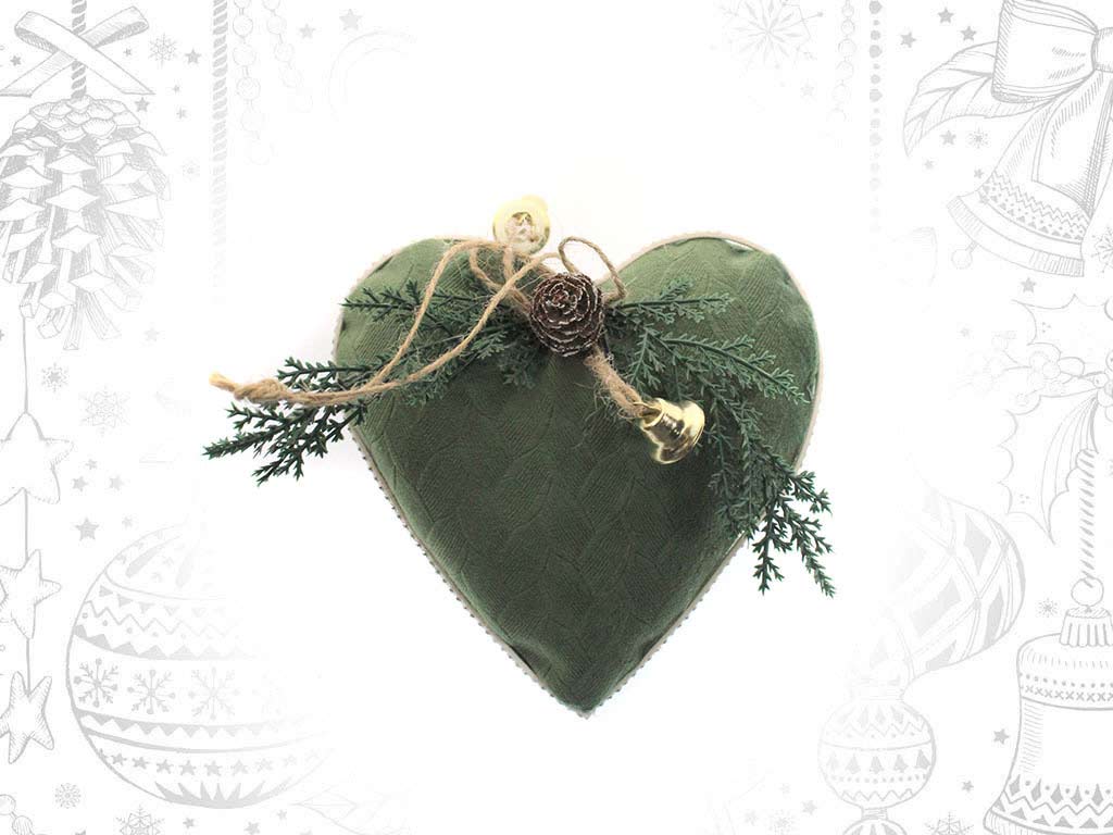 GREEN HEART ORNEMENT cod. 9318943