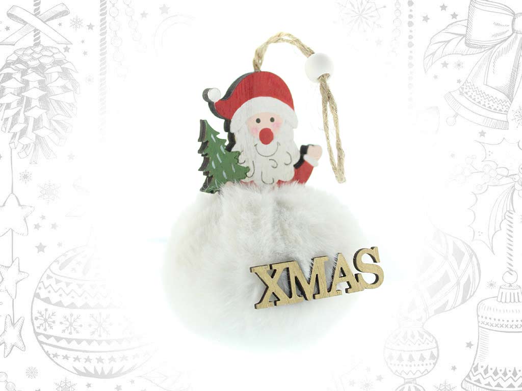 SANTA CLAUS BAUBLE ORNAMENT cod. 9319147