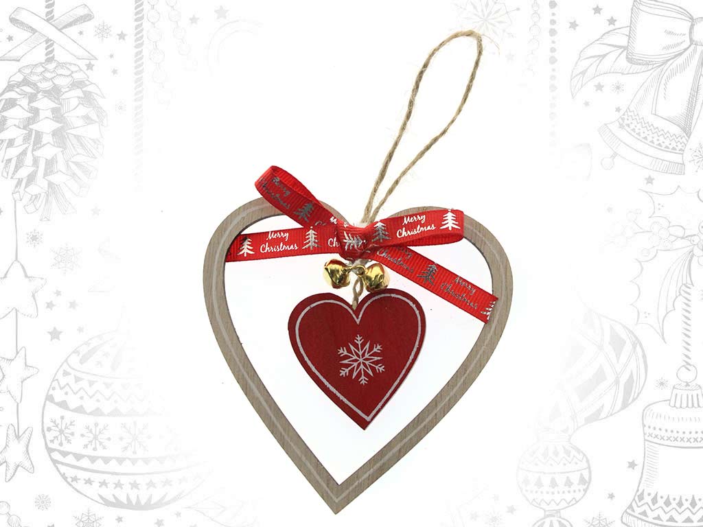 RED HEARTS ORNAMENT cod. 9319171