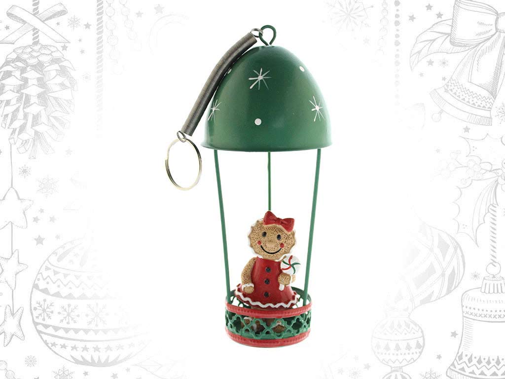 ORNAMENTO BALAO VERDE COOKIES cod. 9319205