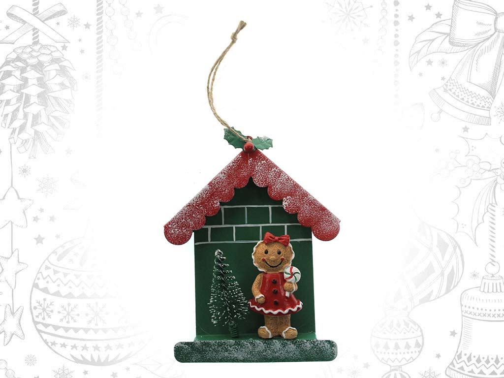 GREEN HOUSE COOKIES ORNAMENT cod. 9319207