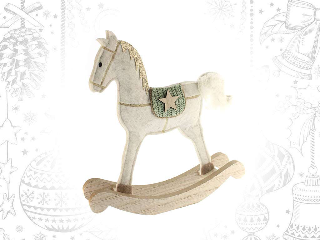 GREEN ROCKING HORSE -L- cod. 9319234