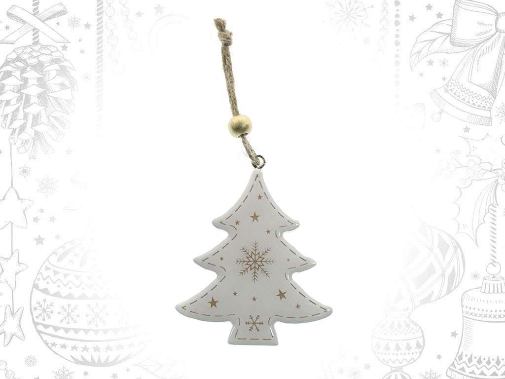 ORNAMENTO ALBERO BIANCO cod. 9319240