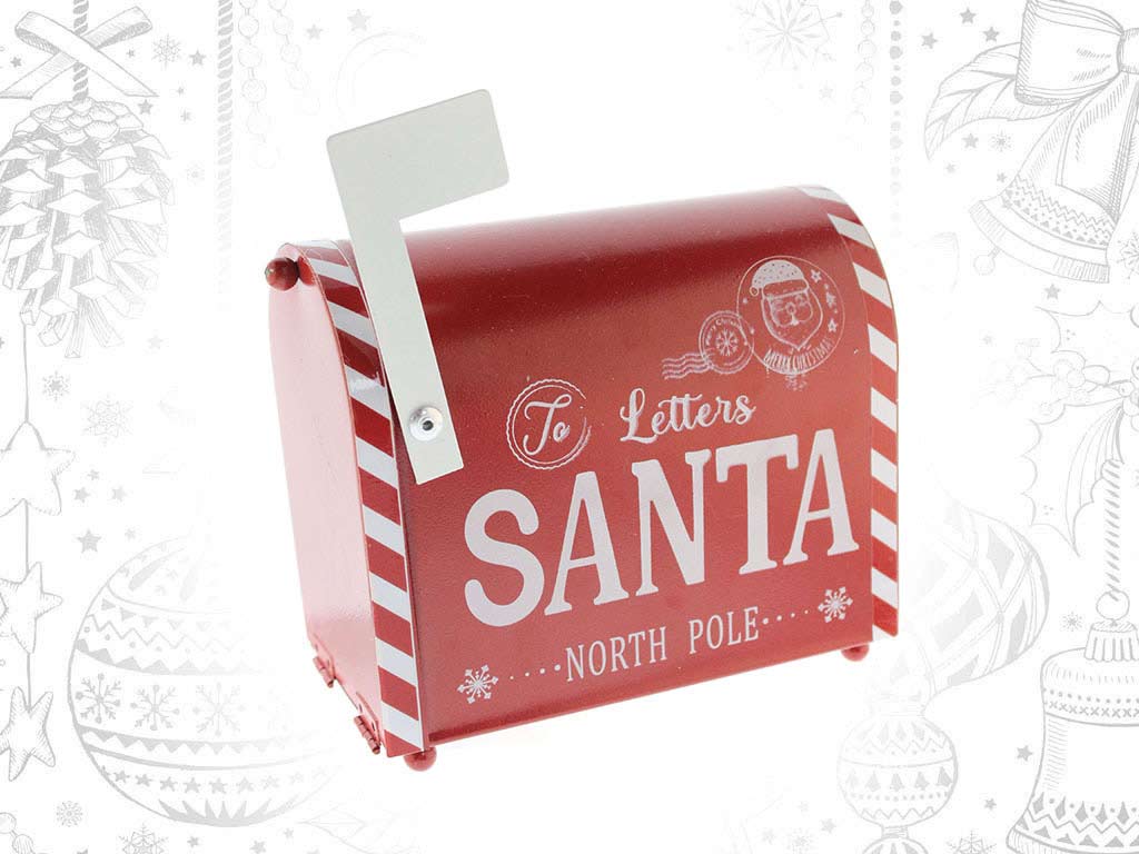 BOITE LETTERS TO SANTA ROUGE cod. 9319308
