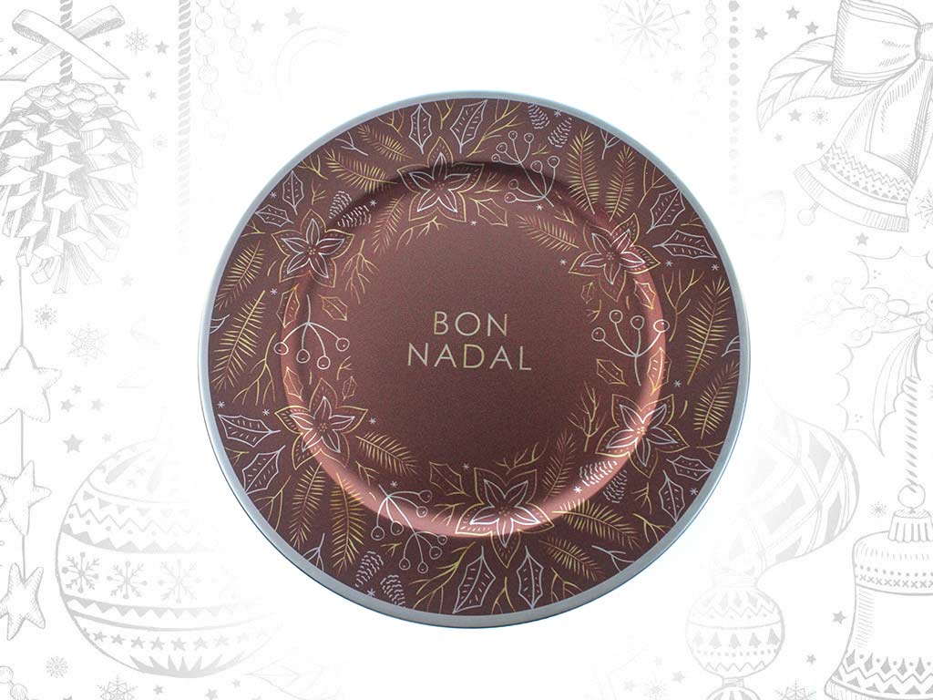 SOUS-PLAQUE ROUGE BON NADAL cod. 9319349