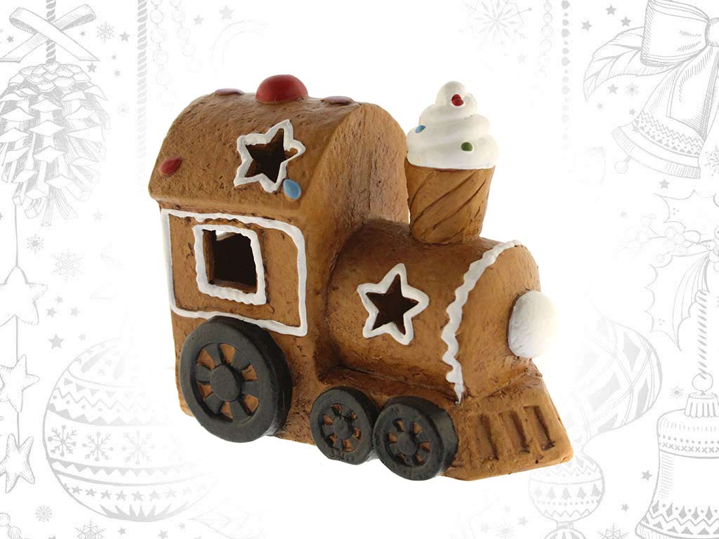 TREM CERAMICA COOKIES C/LED cod. 9319358
