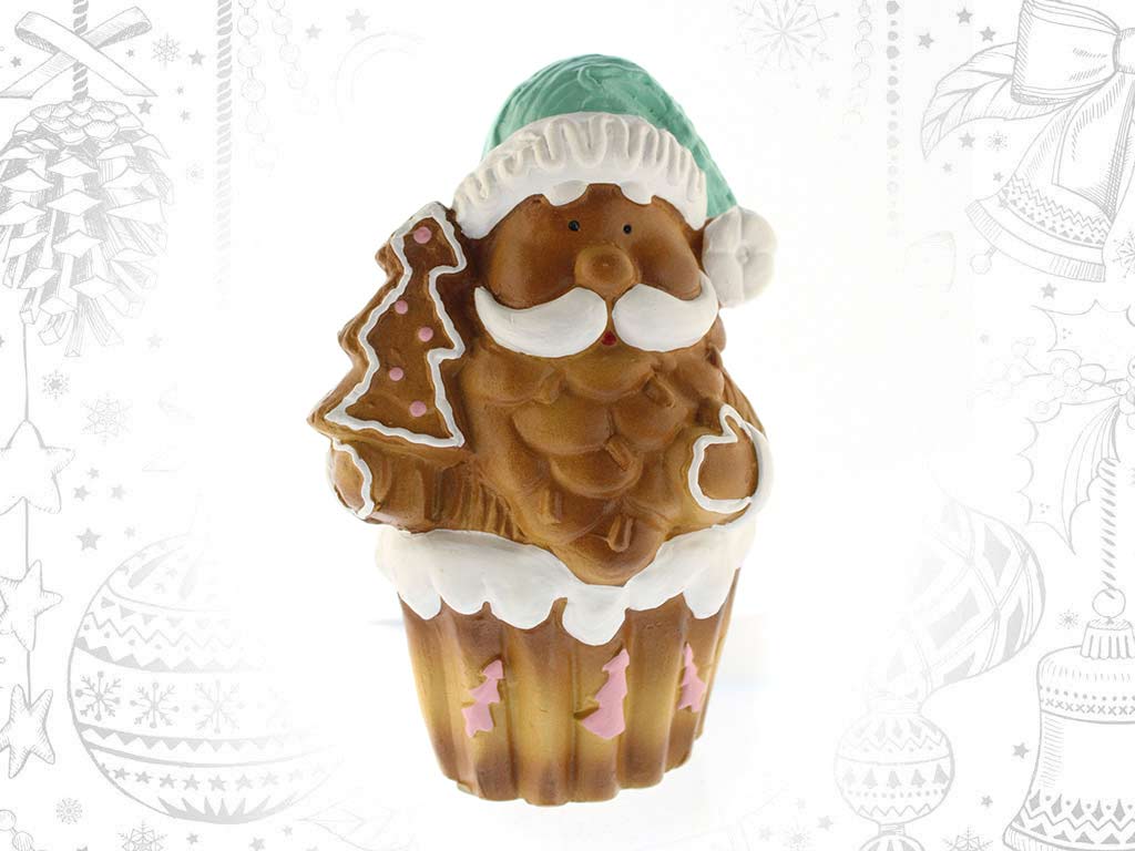 MUFFIN COOKIES CERAMICA PAI NATAL cod. 9319369