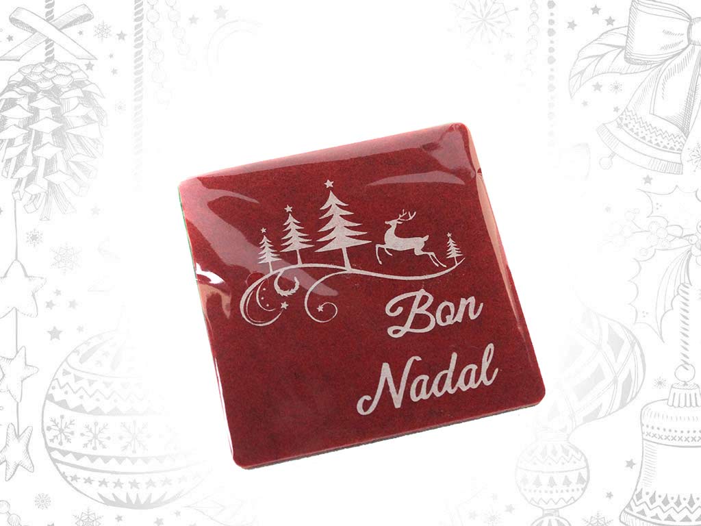 SET 4 SOUS-VERRES FEUTRE BON NADAL cod. 9319698