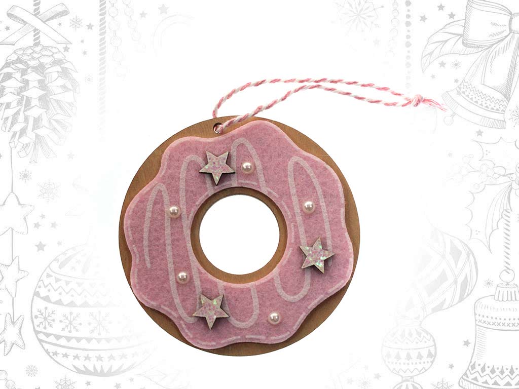 PINK DONUT ORNAMENT cod. 9319713