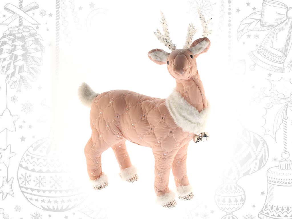 PINK REINDEER DECORATION cod. 9319836