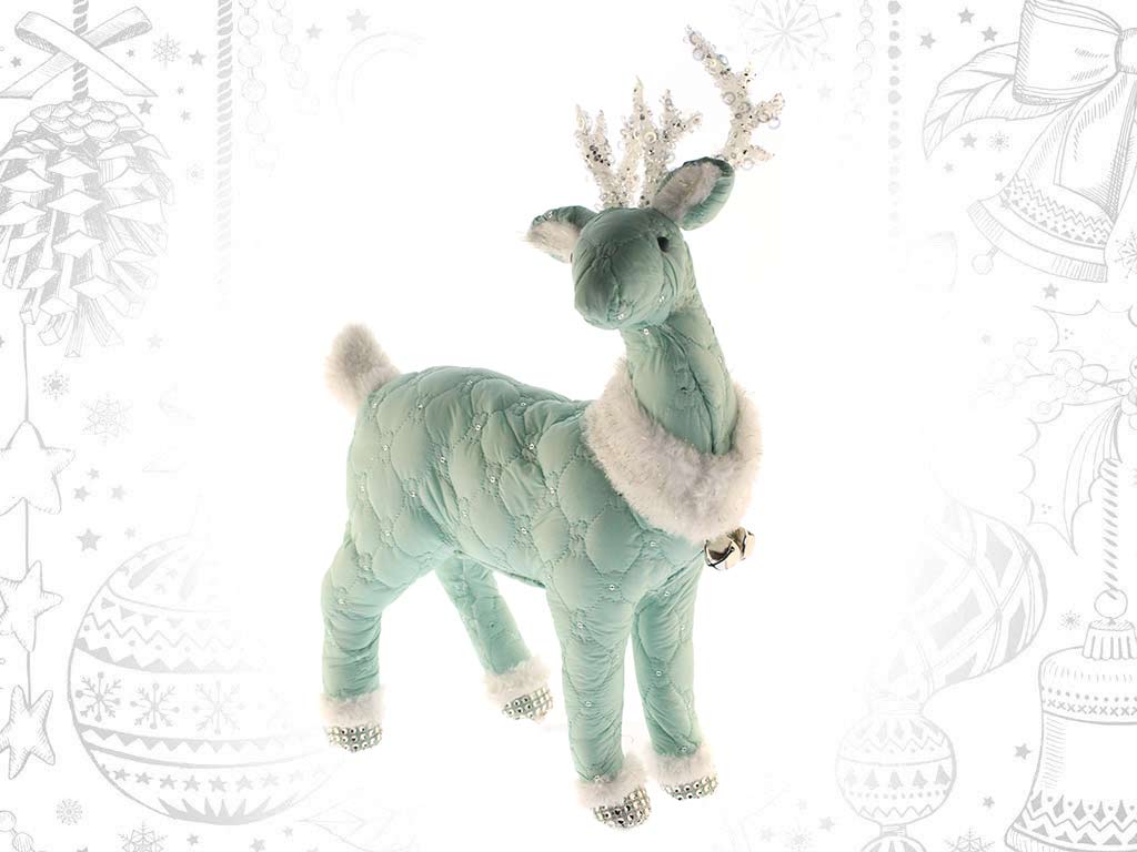 GREEN REINDEER DECORATION cod. 9319837