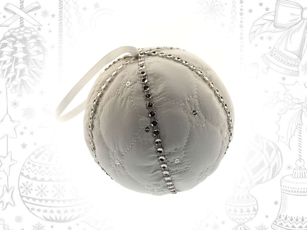 ORNAMENTO BOLA BRANCO cod. 9319862