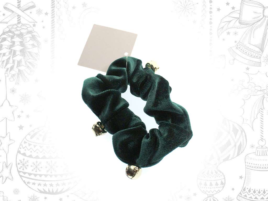 JINGLE BELLS GREEN HAIR RIBBON cod. 9319981