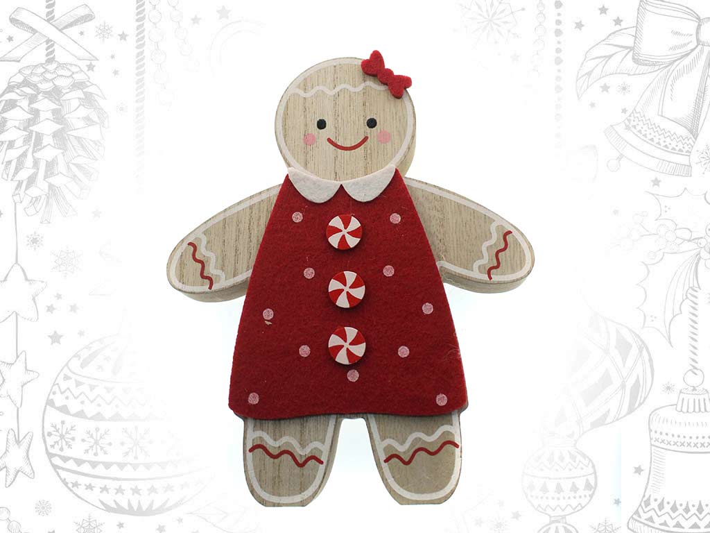 WOODEN COOKIE FIGURE -L- cod. 9319990