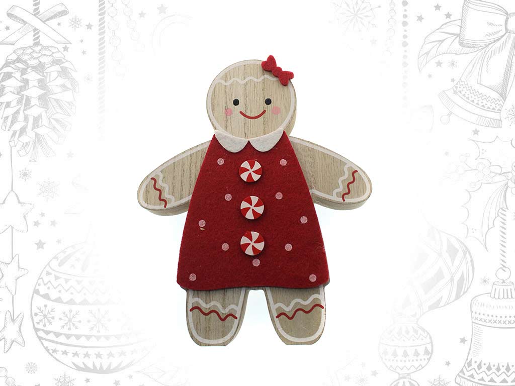 WOODEN COOKIE FIGURE -S- cod. 9319992