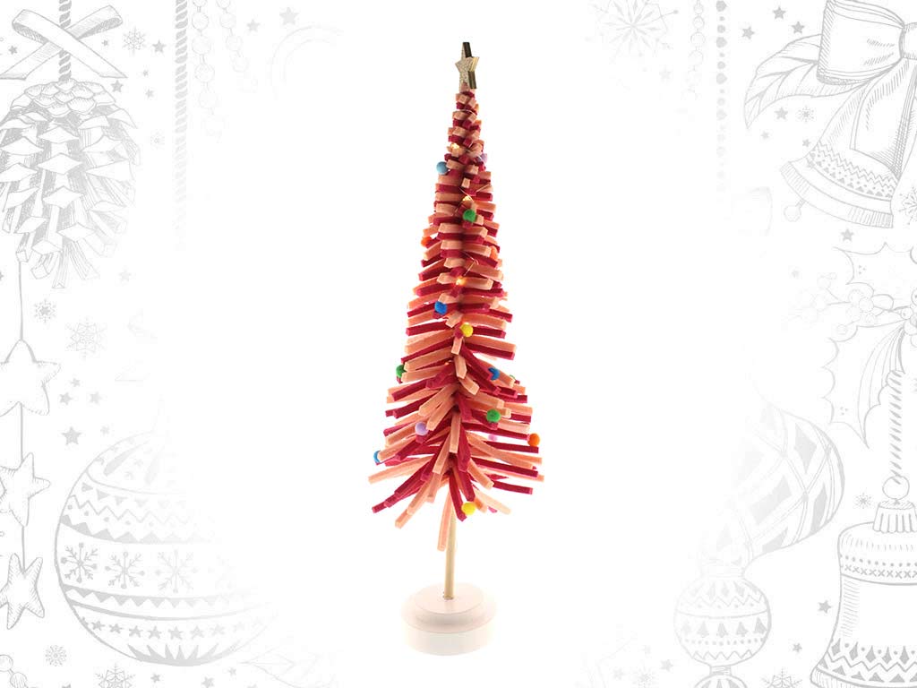 COLOURED TREE W/LED cod. 9319996