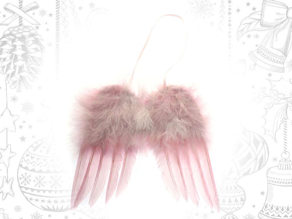 PINK WINGS ORNAMENT cod. 9320139