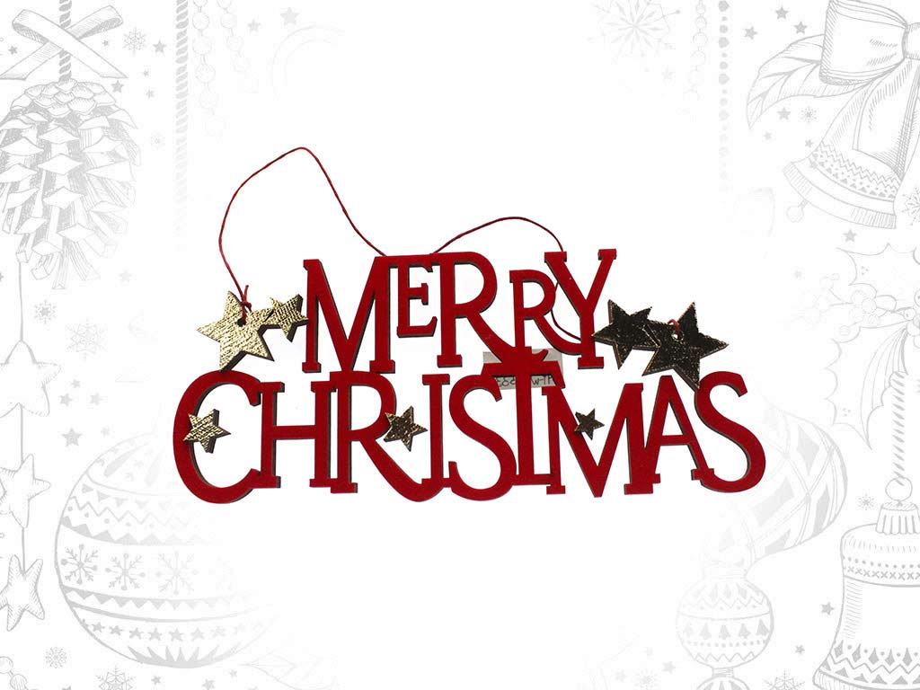 COLGANTE MERRY CHRISTMAS cod. 9320254