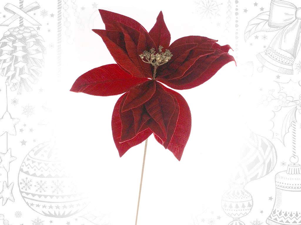 VARA FLOR ROJA cod. 9320725