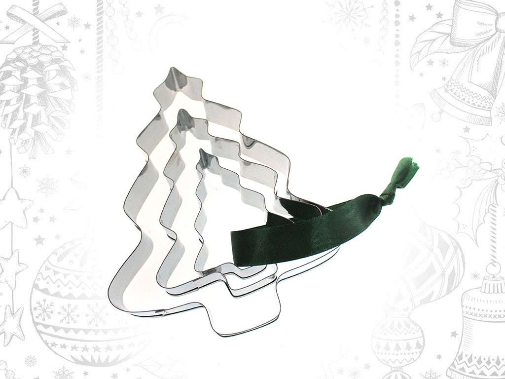 3 SET TREE COOKIE CUTTERS cod. 9320822