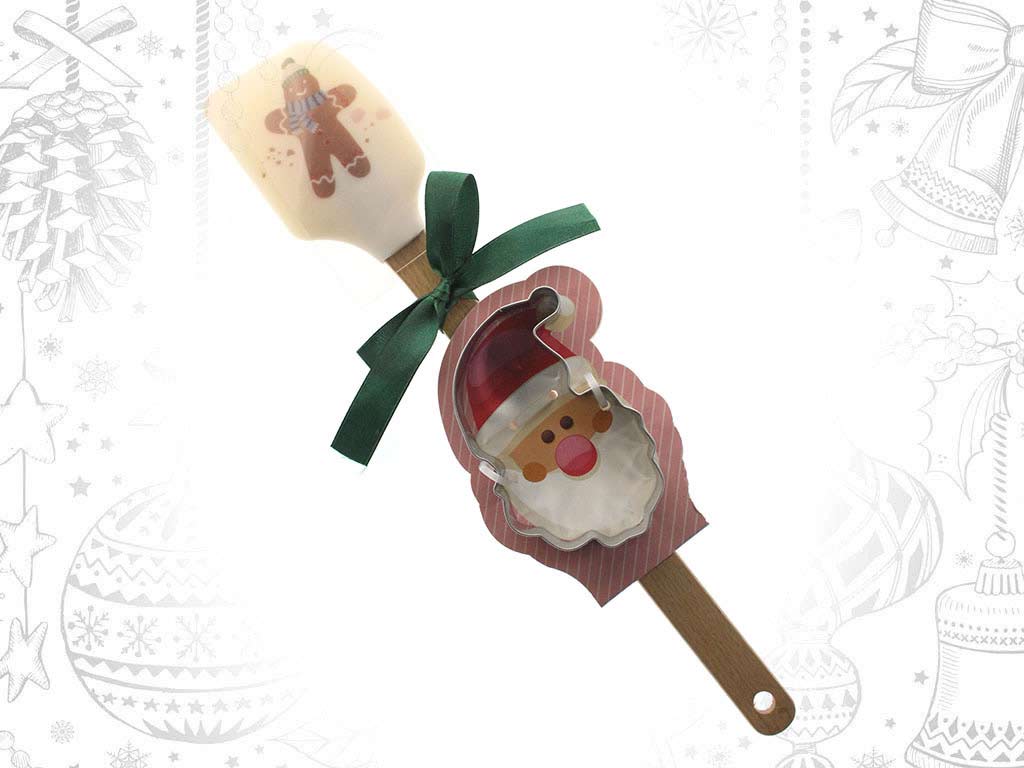 SET SPATULE/EMPORTE-PIECE PERE NOEL cod. 9320827