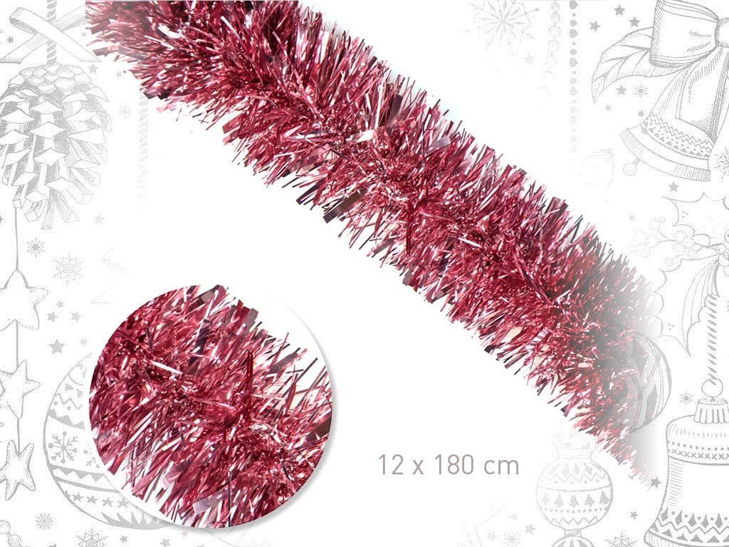 539-BOA P/A ROSA BARBIE BRILLO 12 CM. X 180 cod. 9320960