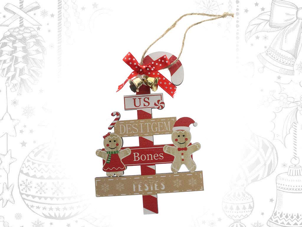 ORNEMENT BISCUIT BONES FESTES cod. 9320990