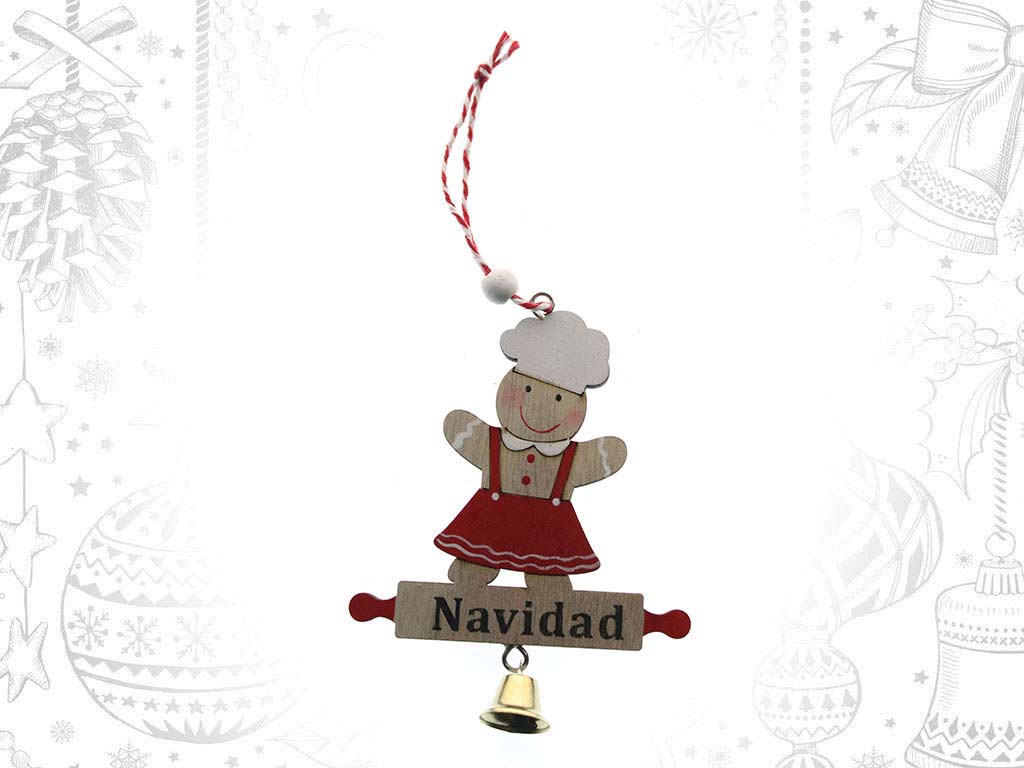 COOKIE NAVIDAD ORNAMENT cod. 9321120