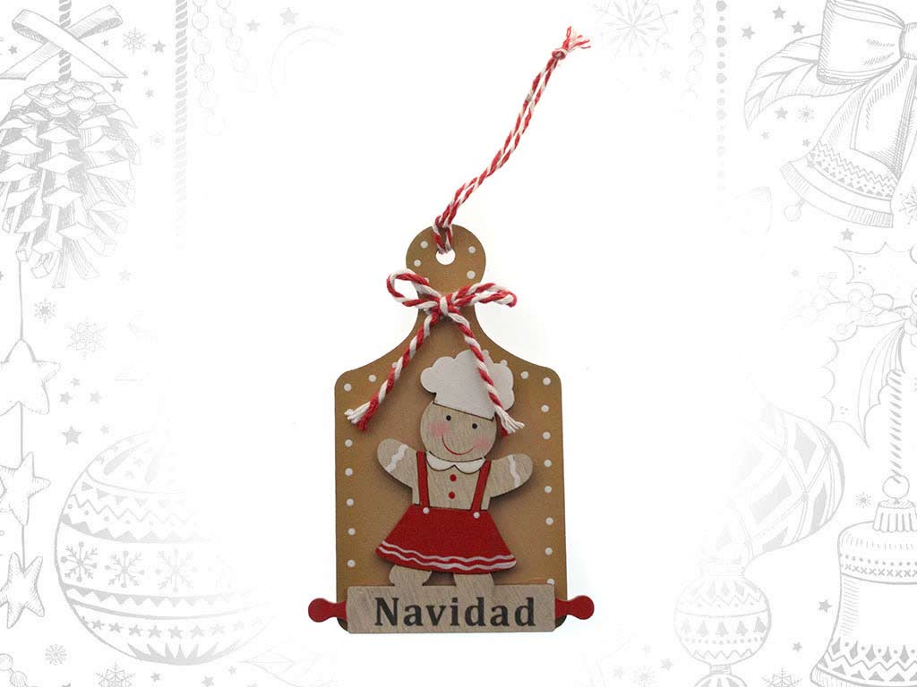 ORNEMENT COOKIE NAVIDAD cod. 9321122