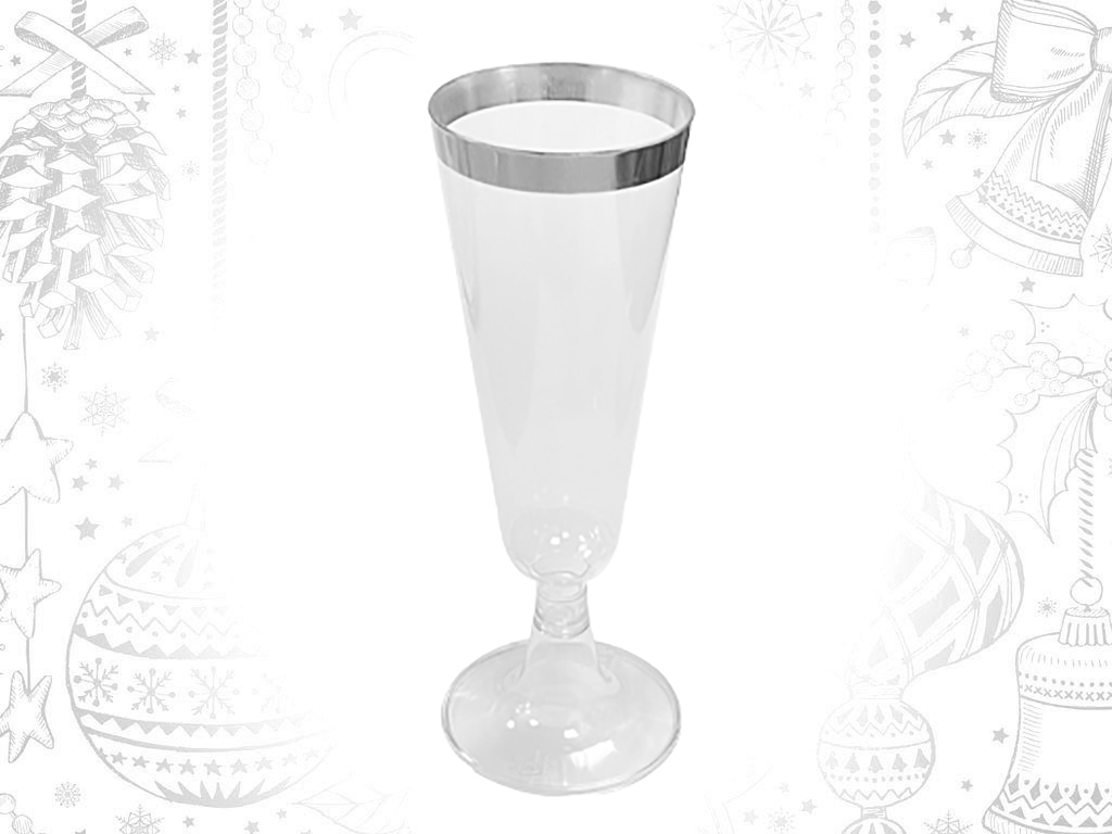 SET 6 VASOS PLATA cod. 9321161