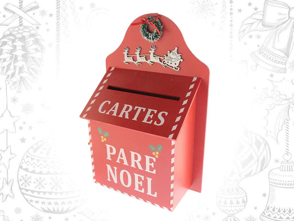 BUZON ROJO CARTES PARE NOEL cod. 9321269