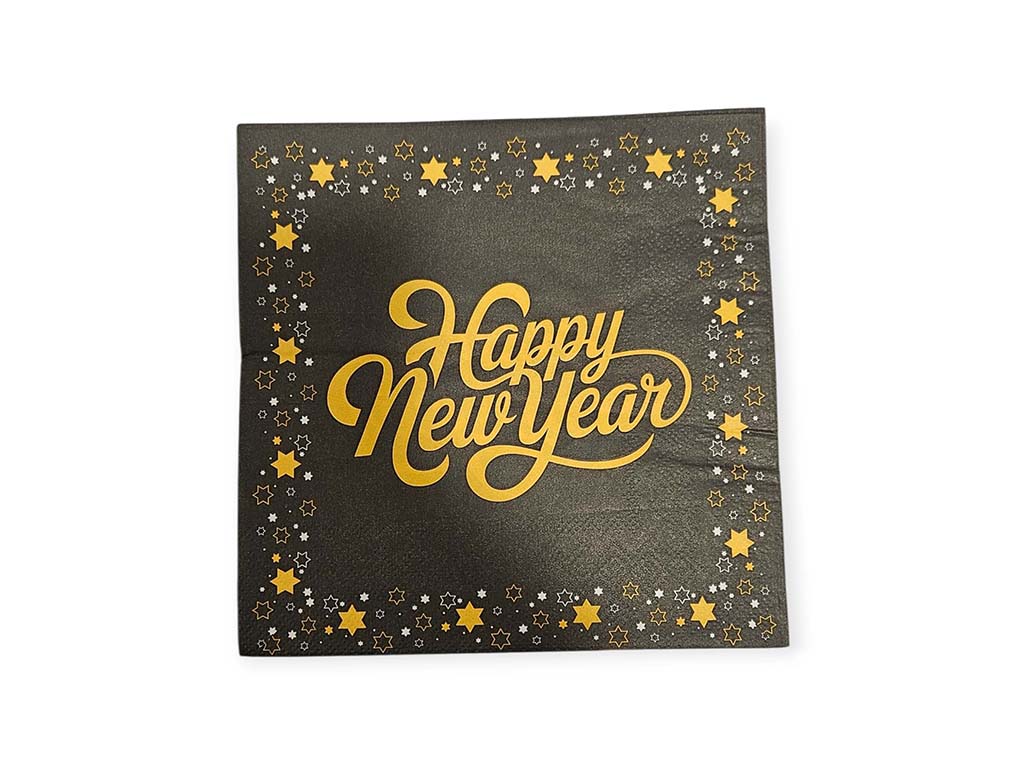 PACK 20 SERVILLETAS HAPPY NEW YEAR cod. 9321273