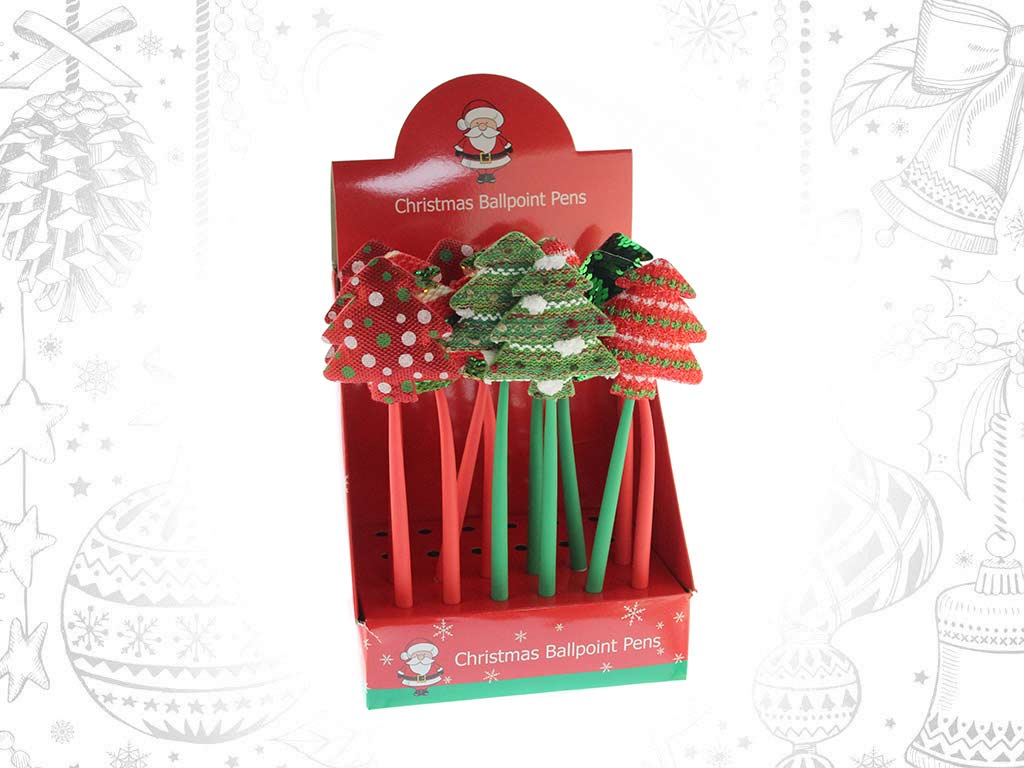 CANETA NATAL ÁRVORE SORT-4 cod. 9321336