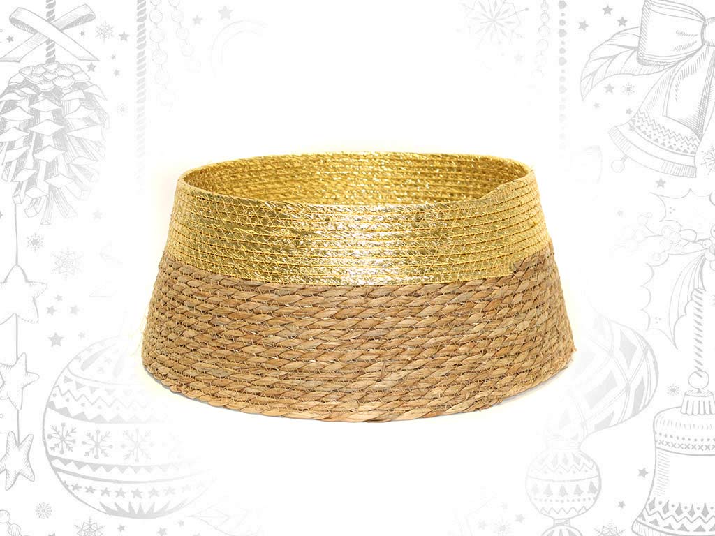 BASE ARVORE NATAL VIME DOURADA cod. 9321393