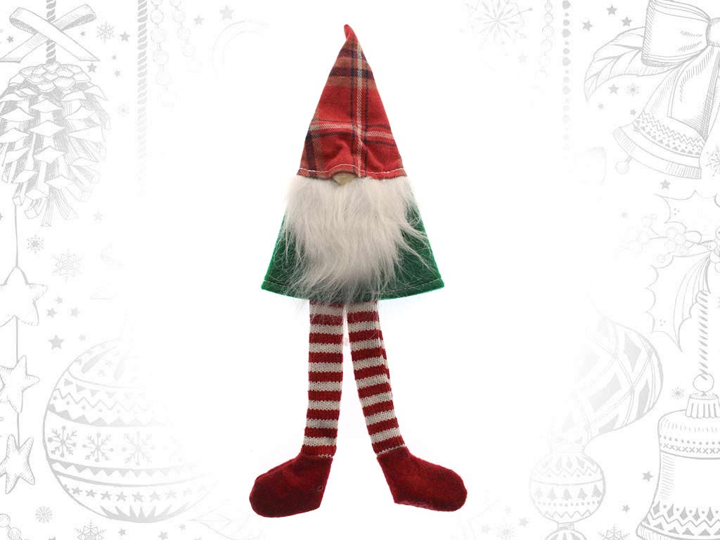 COLGANTE PAPA NOEL VICHY ROJO cod. 9321494