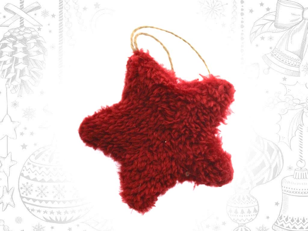 PINGENTE ESTRELA VERMELHO cod. 9321524