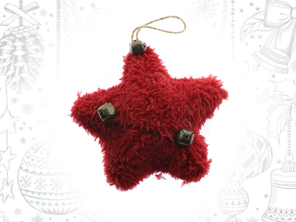 PINGENTE ESTRELAS GUISOS VERMELHO cod. 9321528