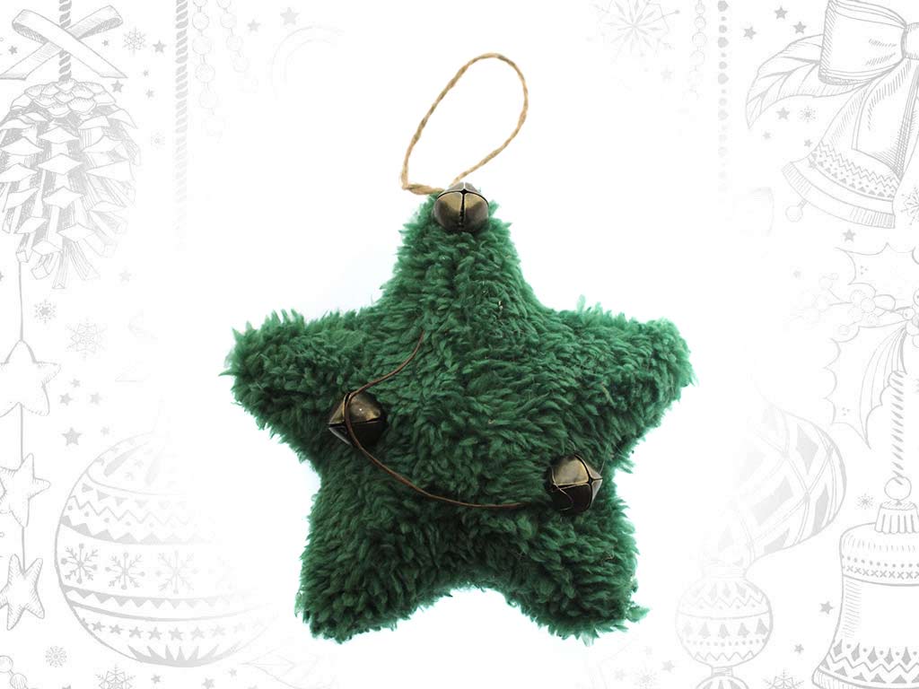 PINGENTE ESTRELAS GUISOS VERDE cod. 9321529