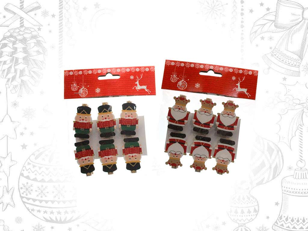 SET 6 PINÇAS REIS cod. 9321697