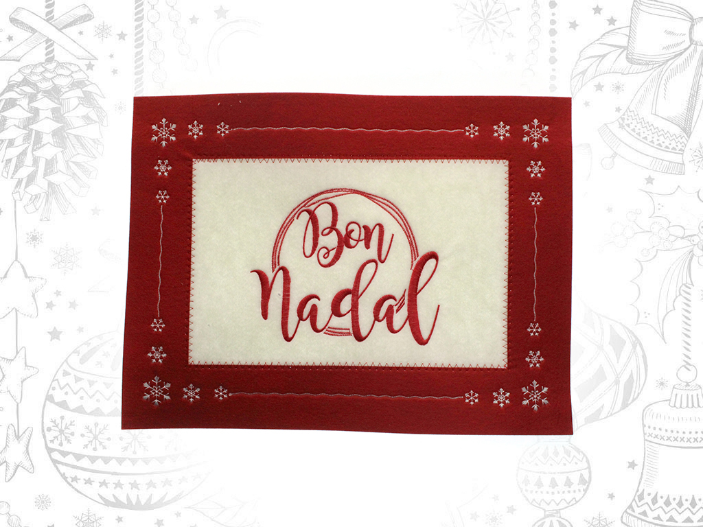 SALVA-MANTEL RETANGULAR VERMELHO BON NAD cod. 9321733
