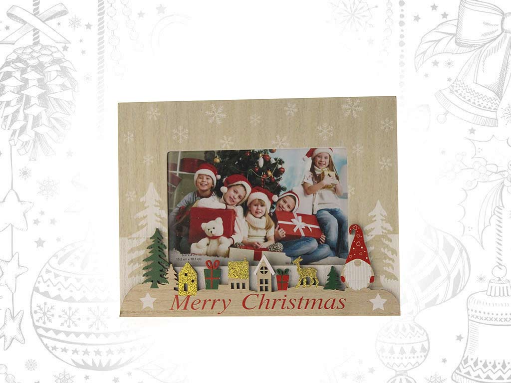 PORTA-FOTO 10X15 MDF NATAL cod. 9321838