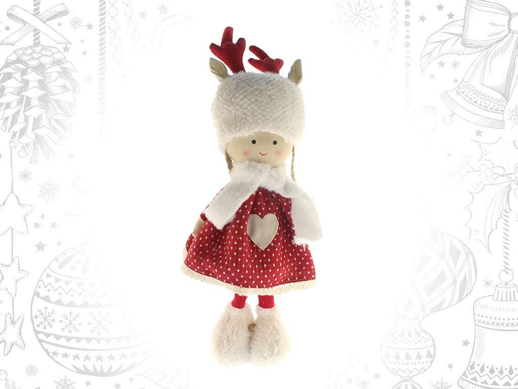 NIÑA RENO ROJO cod. 9321868