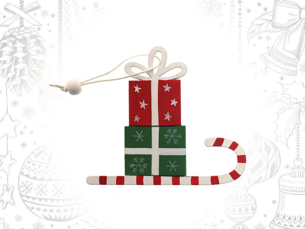 COLGANTE REGALOS CARAMELO cod. 9321893