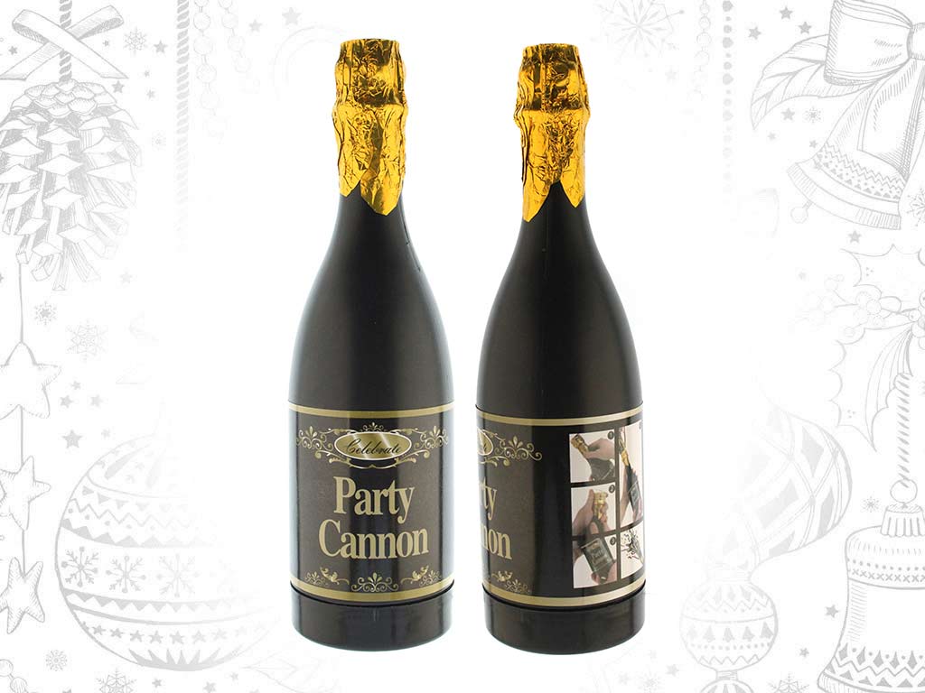 CHAMPAGNE BOTTLE CONFETTI POPPER L cod. 9321979