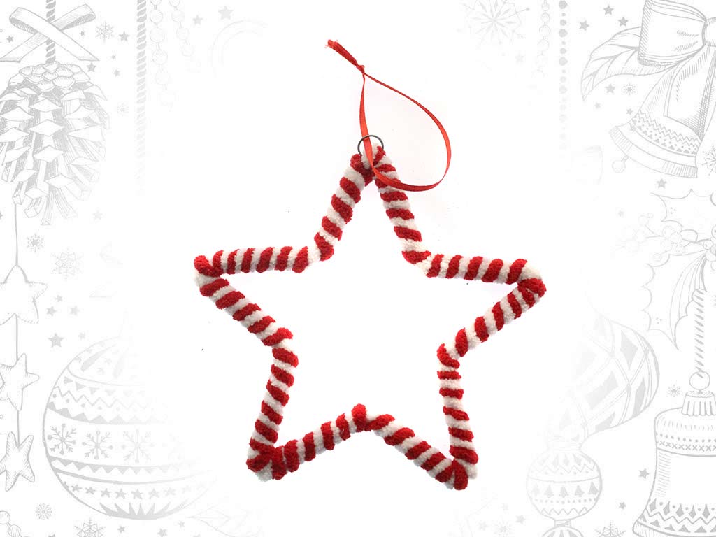 COLGANTE ESTRELLA CARAMELO cod. 9322034