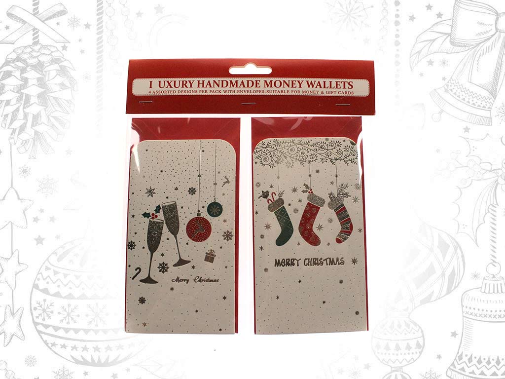 SET 4 MONEDERO DIY CALCETINES/COPAS cod. 9322058