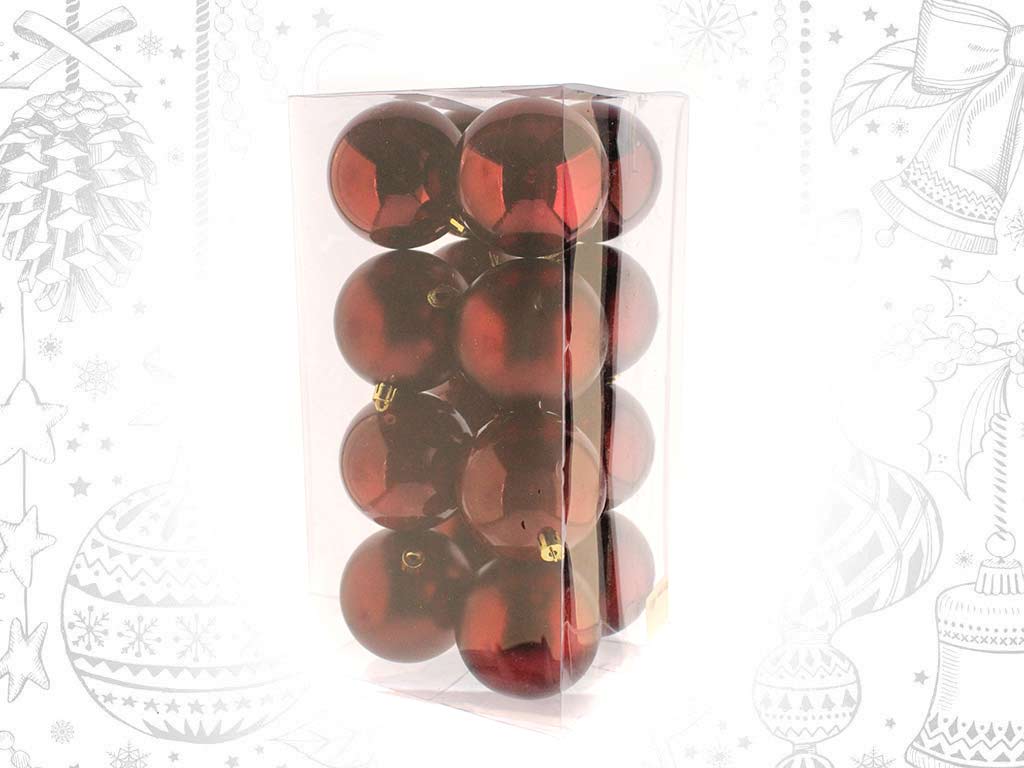 PACK 16 BOLAS VERMELHAS cod. 9322202