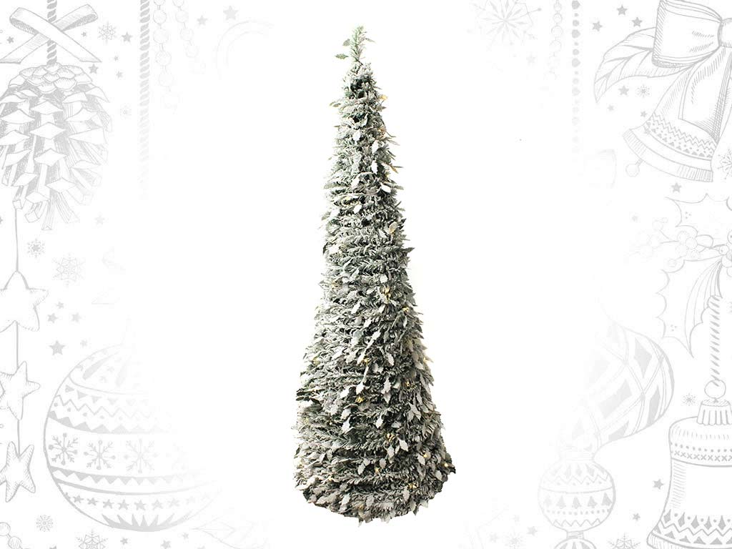 ARVORE DOBRAVEL NEVADA 150 CM C/100 LEDS cod. 9322205