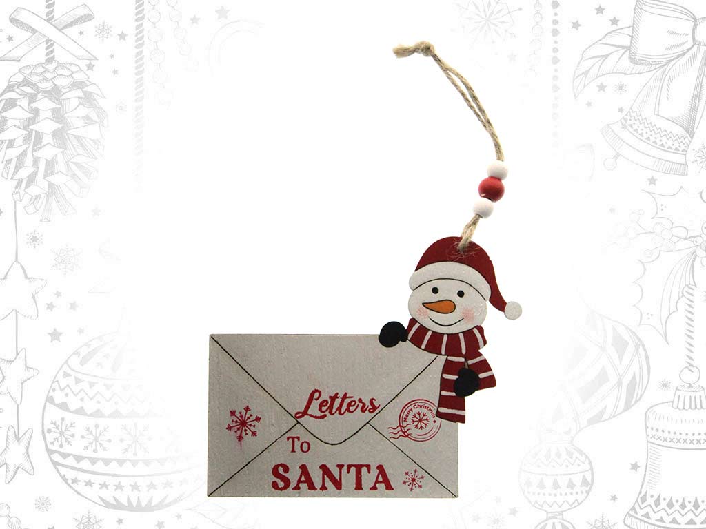 COLGANTE SOBRE MUÑECO BLANCO cod. 9322289